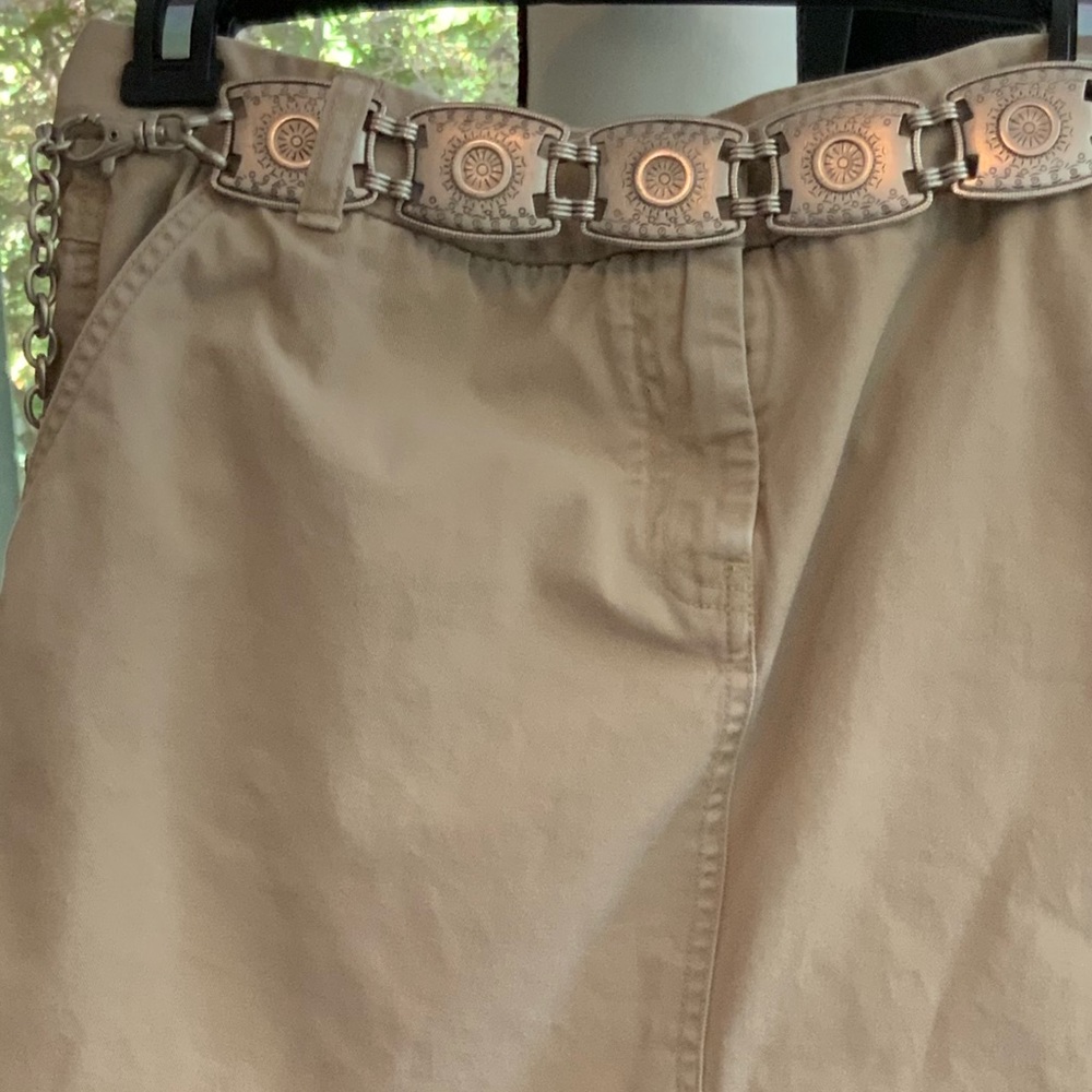 J. Crew Khaki Skirt
